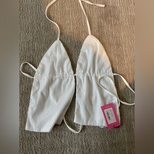 Edikted Estelle sequin top open back